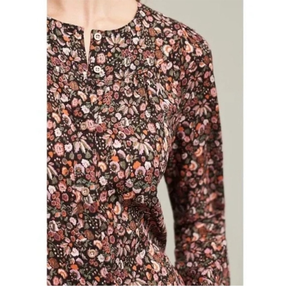 Anthropologie Maeve Ditsy Floral Button up shirt - Picture 3 of 7